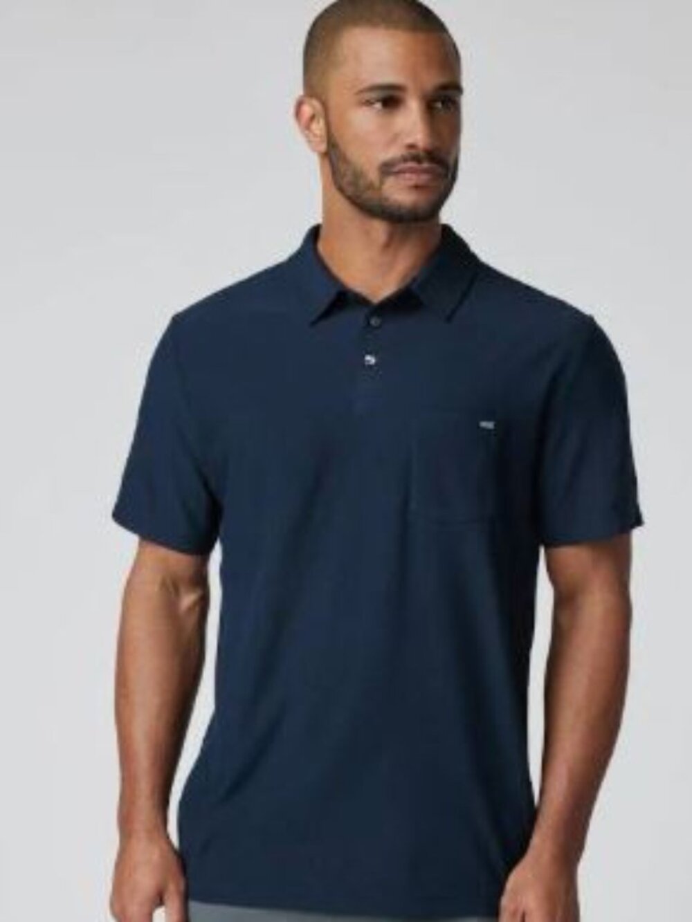 Vuori Ace Navy Polo Shirt (style V164) Size XL